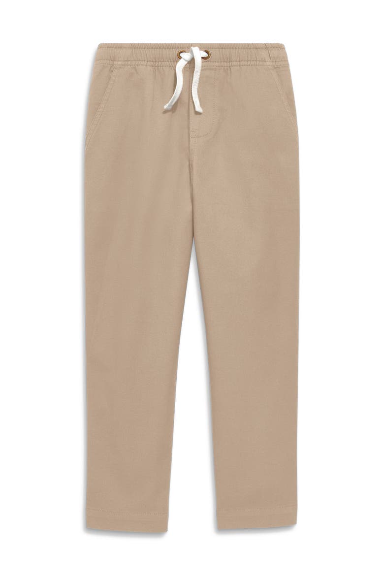 Stretch Chino Drawstring Pant, Main, color, Light Khaki