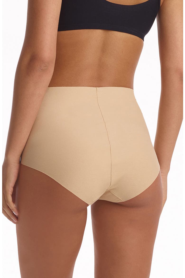 High Waist Bikini, Alternate, color, BEIGE