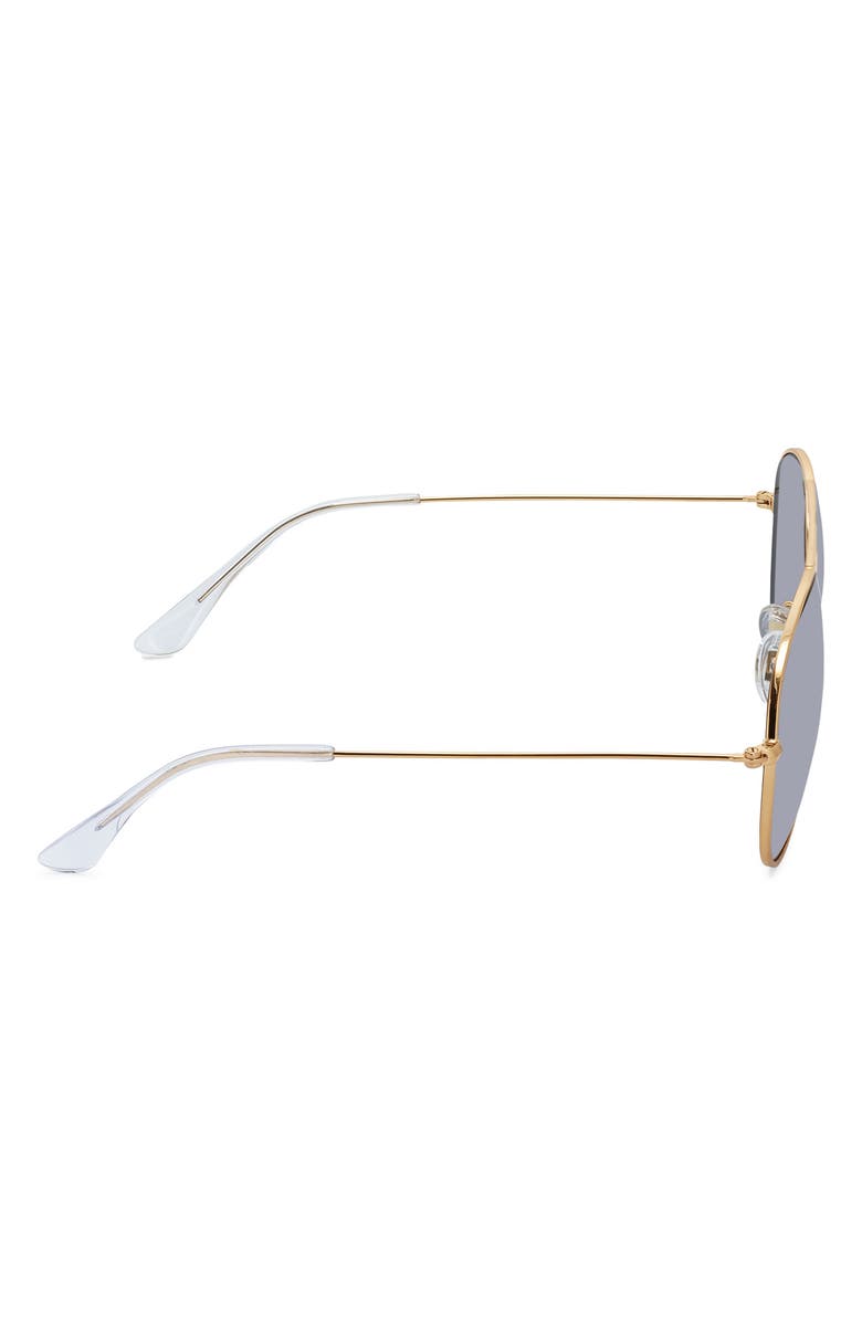 DIFF Cruz 58mm Polarized Aviator Sunglasses, Alternate, color, 