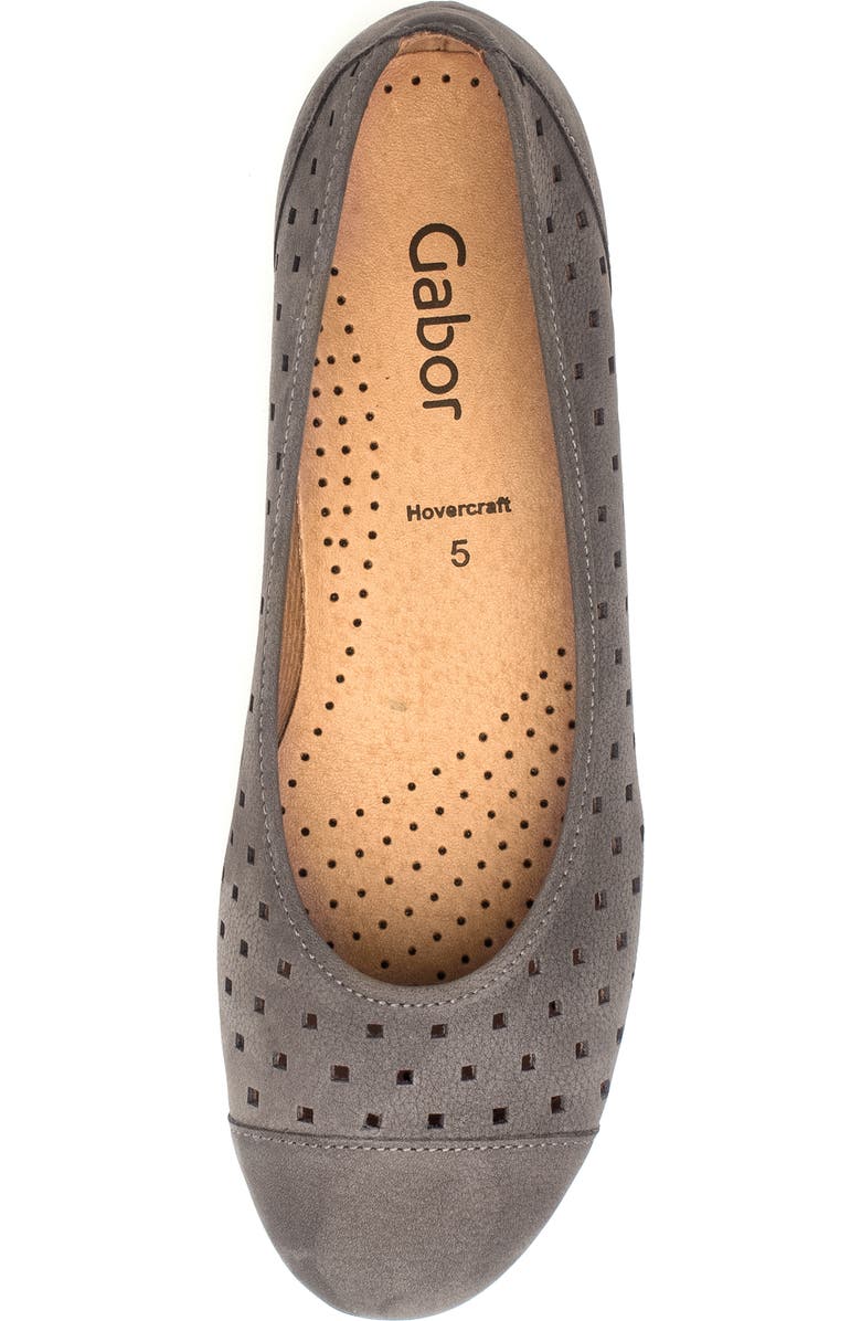 Gabor 44.169 Ballet Flat, Alternate, color, Wallaby