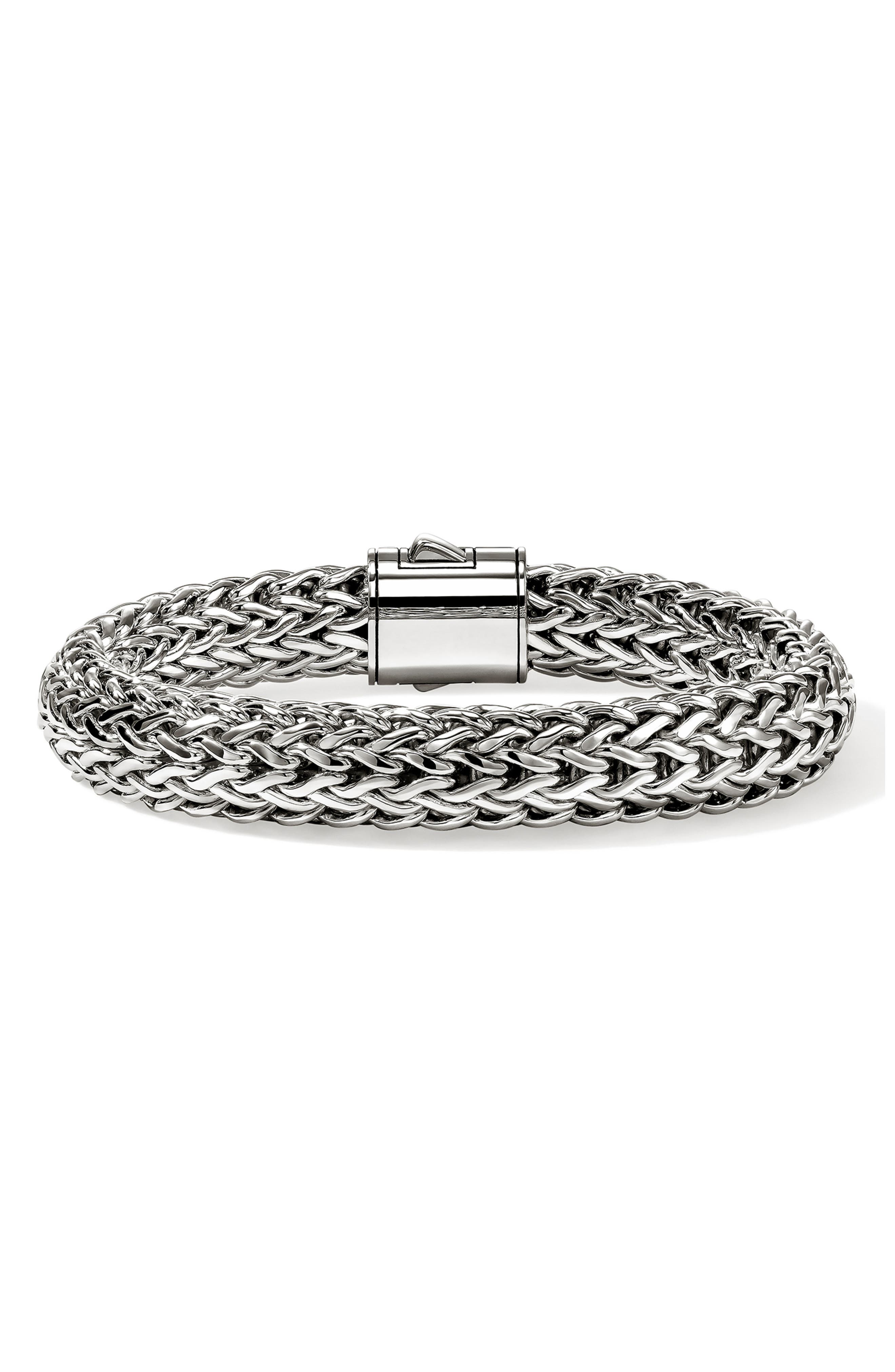 John Hardy Icon Bracelet, Sterling Silver, Pavé Diamond (Women) | Nordstrom