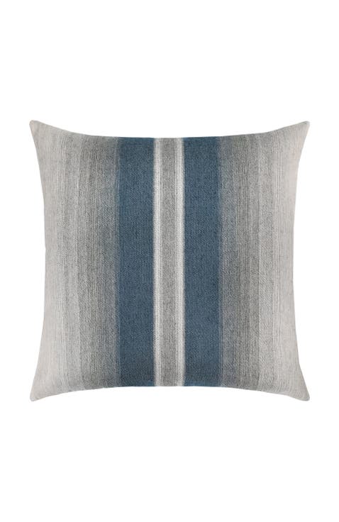 Ombre Stripe Indoor 
Outdoor Woven Accent Pillow