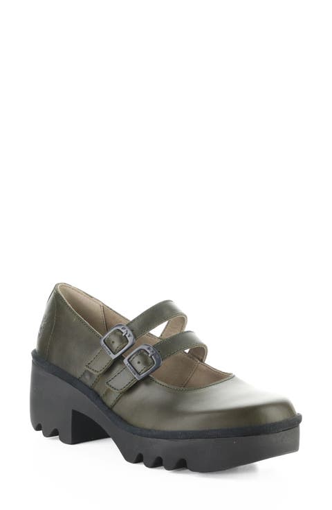 Tibu Leather Mary Jane
