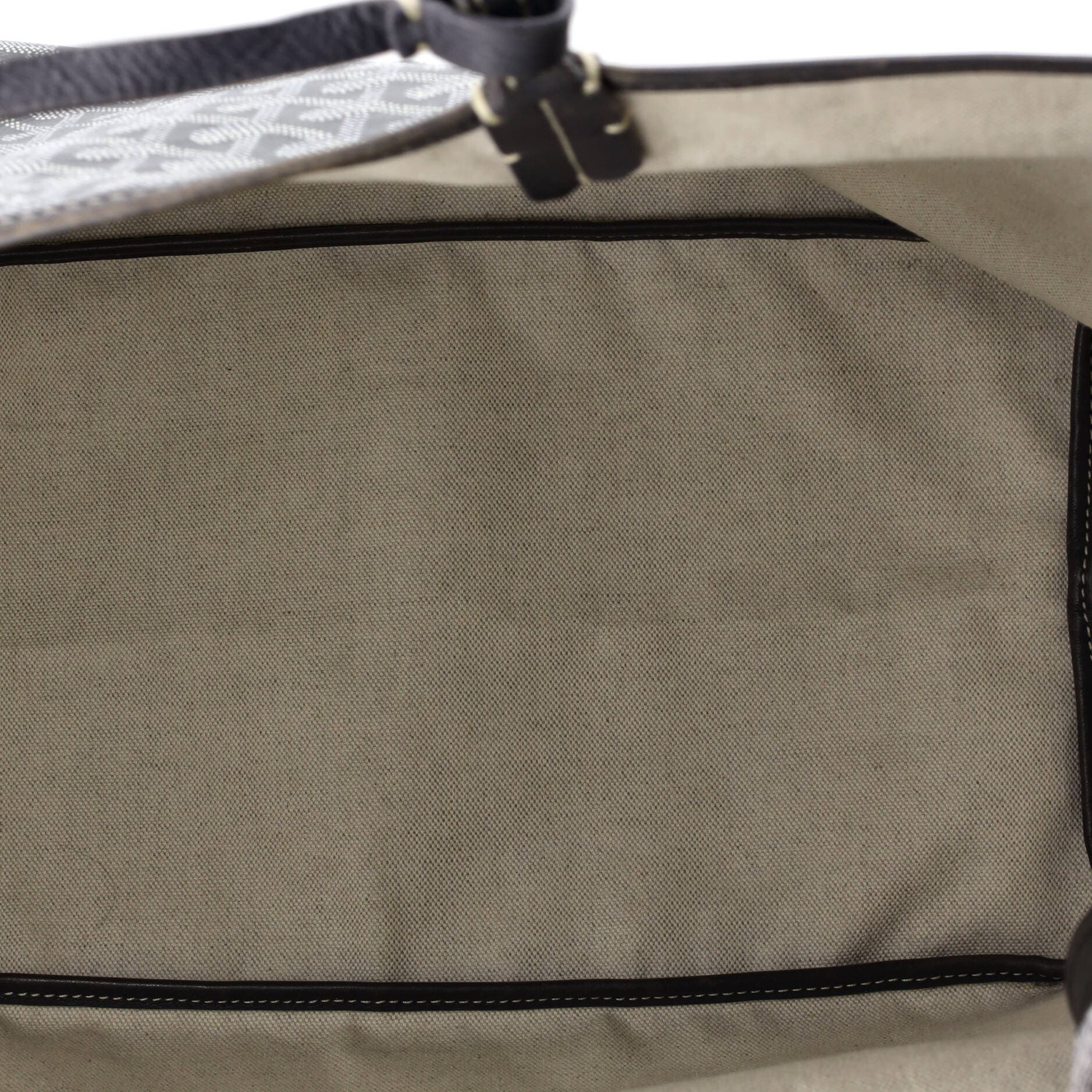 Pre-Owned Goyard Saint Louis Tote Coated Canvas GM, Alternate, color, Gray