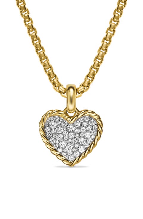 Pavé Diamond Heart Enhancer
