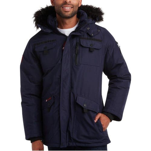Canada Weather Gear Insulated Puffer Jacket In Blue