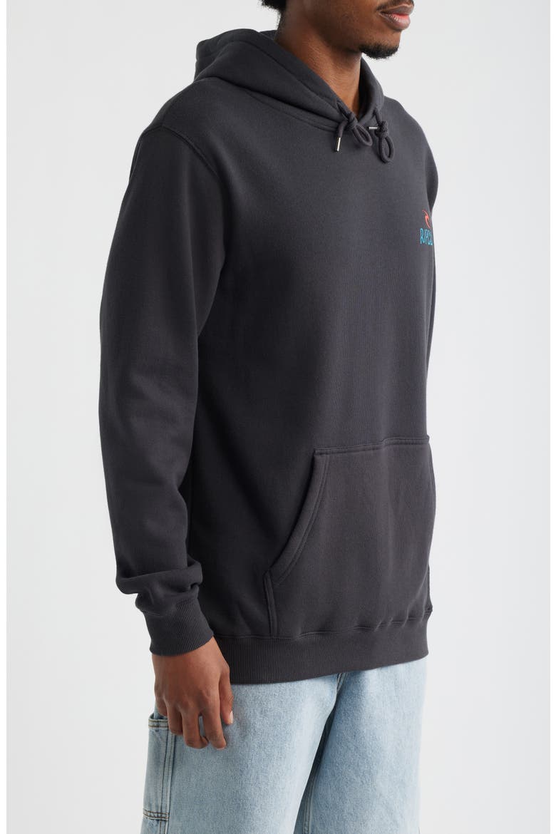 Shred Hoodie, Alternate, color, WASHED BLACK