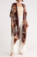 Vince Camuto Palm Tree Crinkle Duster