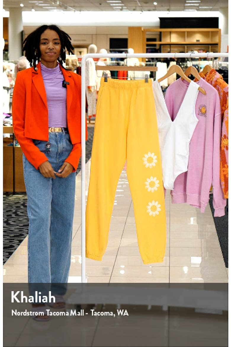 x Smiley® Happy Saturday Organic Cotton Blend Joggers video