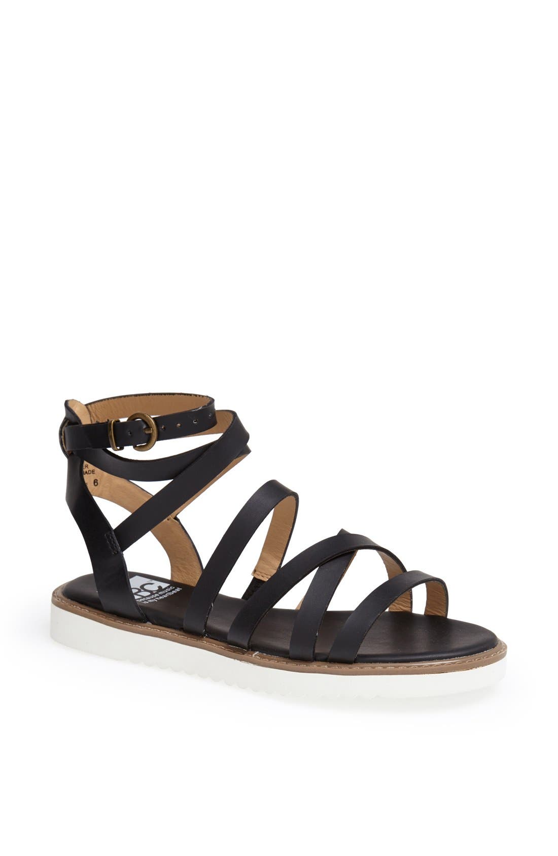 BC Footwear 'Off the Cuff' Gladiator Sandal, Main, color, 