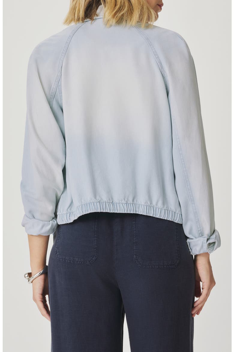 Lounge Denim Jacket, Alternate, color, BLEACHED INDIGO BLUE