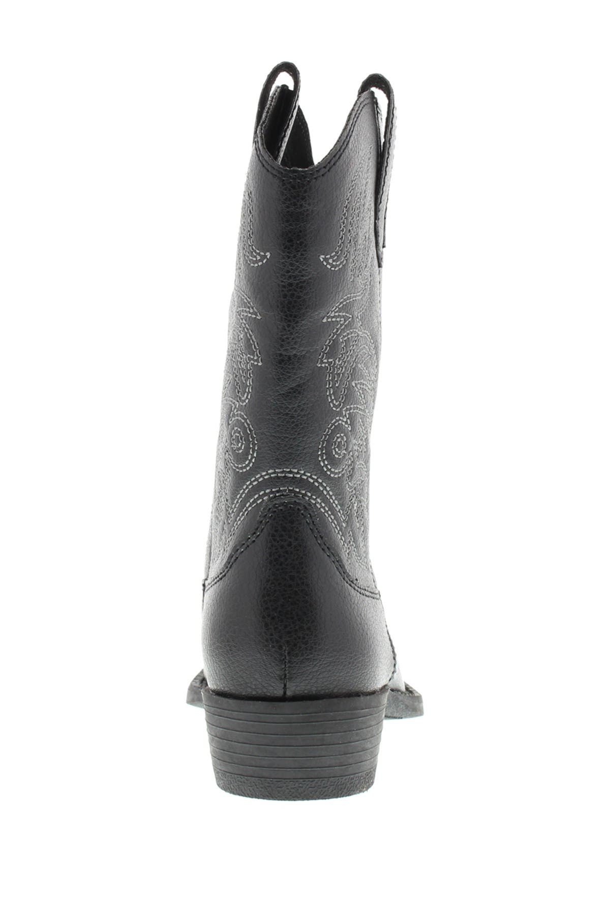 Deer Stags Kids' Ranch Cowboy Boot, Alternate, color, Black