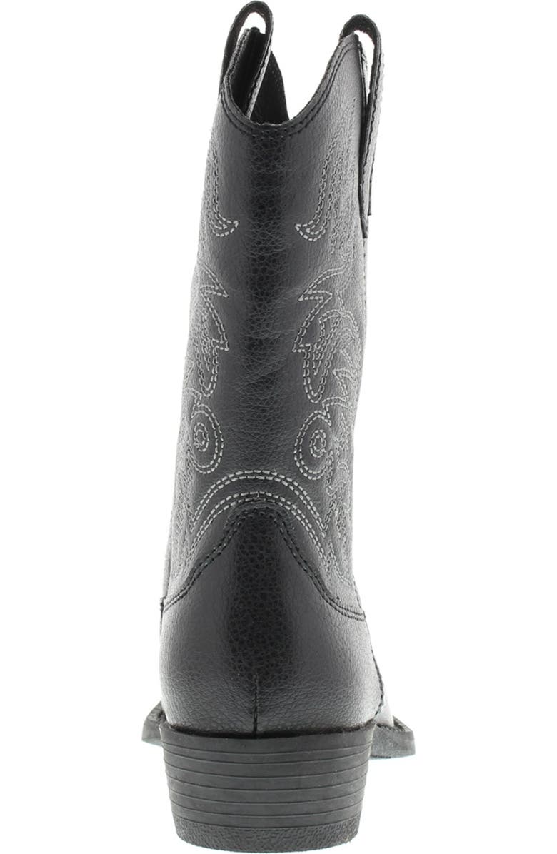 Deer Stags Kids' Ranch Cowboy Boot, Alternate, color, Black