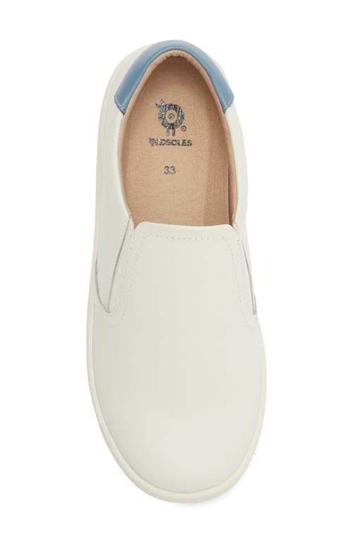 Old Soles Kids' Hoff 23 Slip-on Sneaker In White