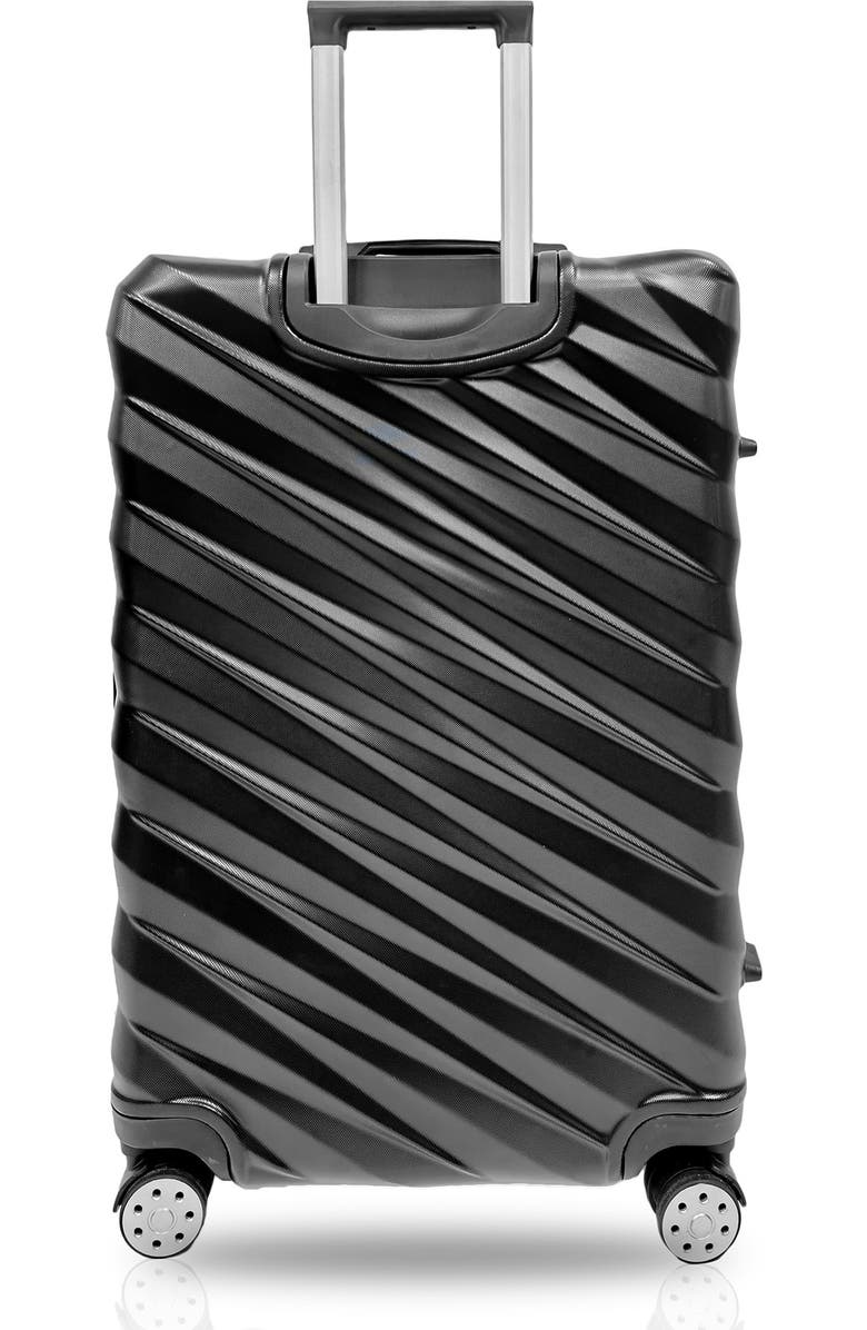 TUCCI Storto Hardshell 3-Piece Spinner Luggage Set, Alternate, color, Black