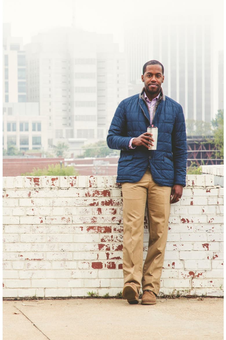 'Raleigh' Regular Fit Flat Front Pants, Alternate, color, ESPRESSO