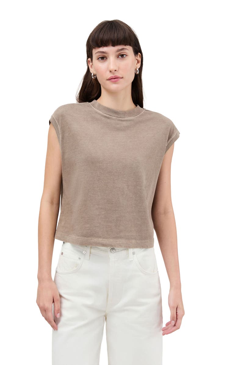 Richer Poorer The Relaxed Muscle Tee, Alternate, color, Warm Grey