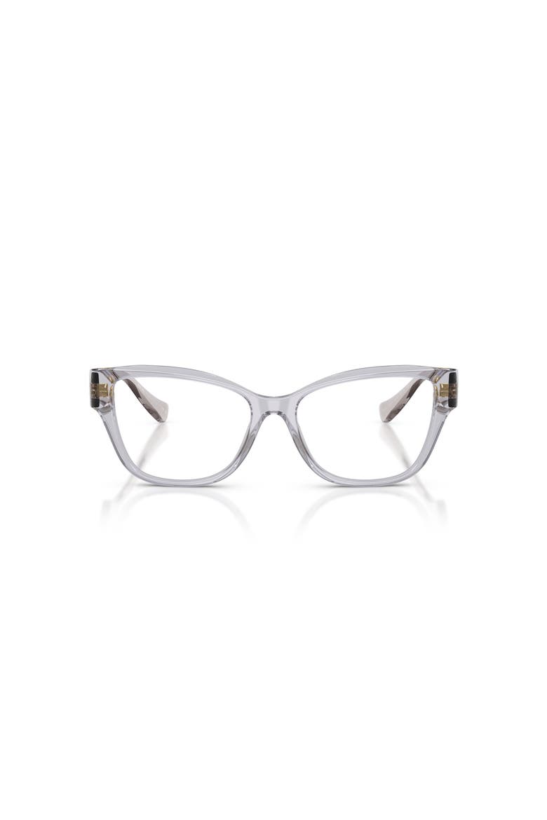 54mm Rectangle optical glasses, Alternate, color, Grey