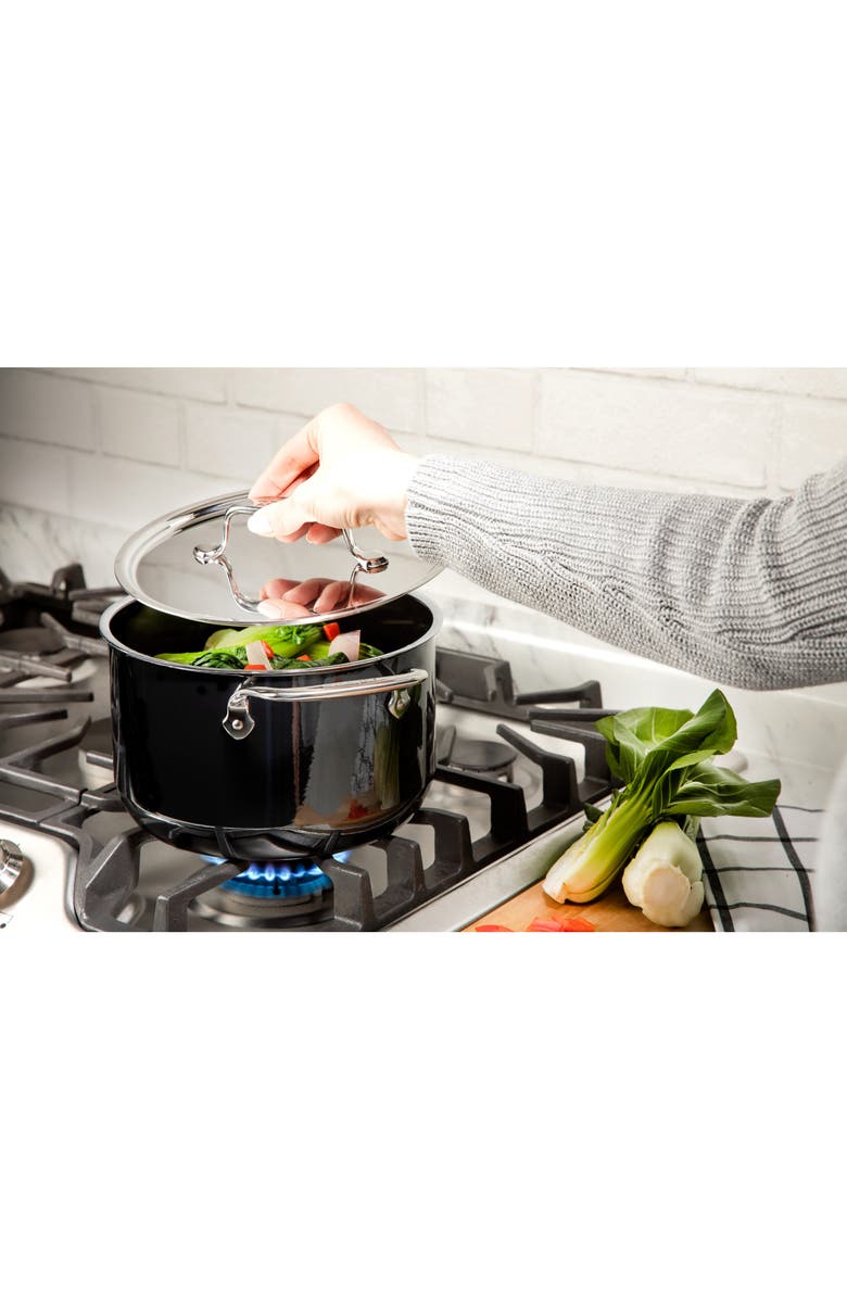 All-Clad FUSIONTEC<sup>™</sup> 4-Quart Natural Ceramic Soup Pot, Alternate, color, 