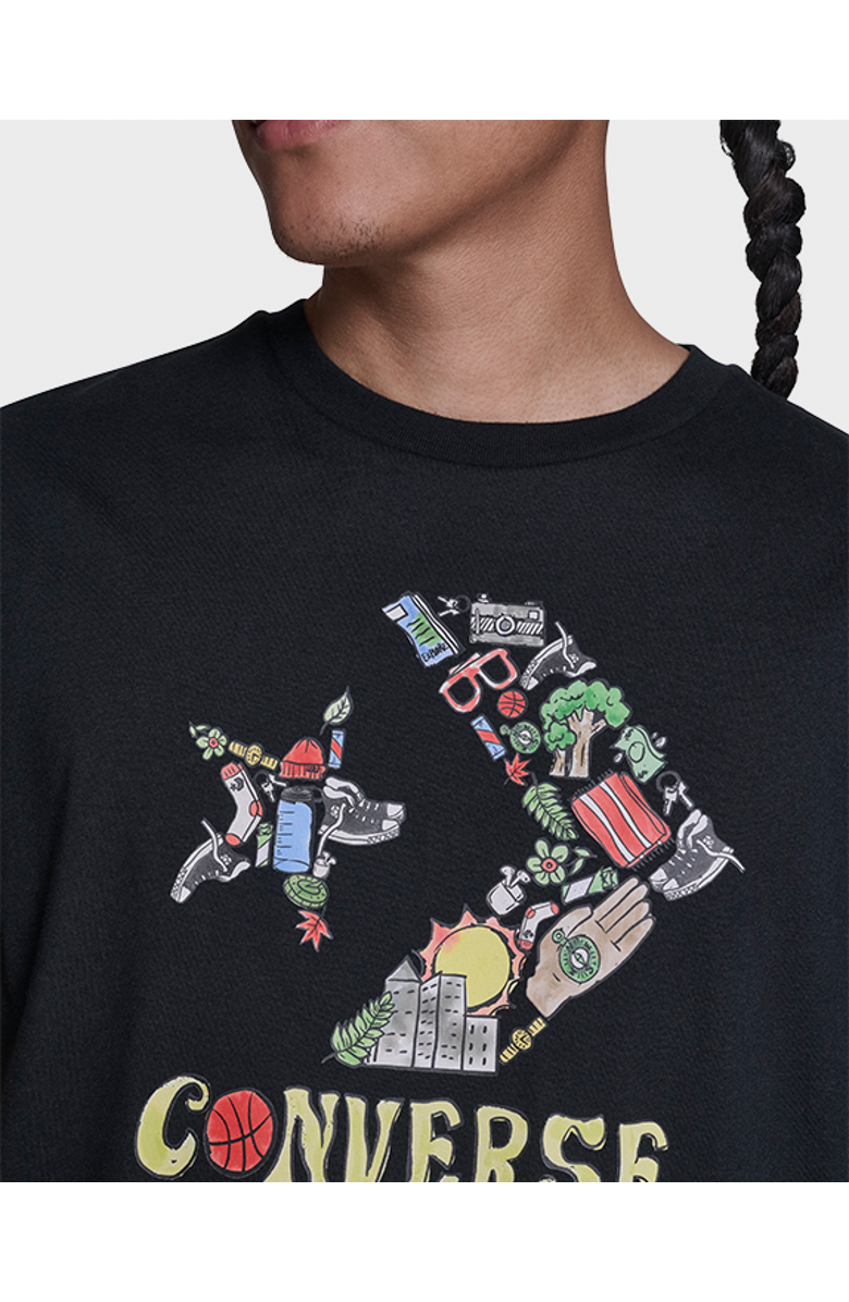 Converse Accessories T-Shirt, Alternate, color, Converse Black