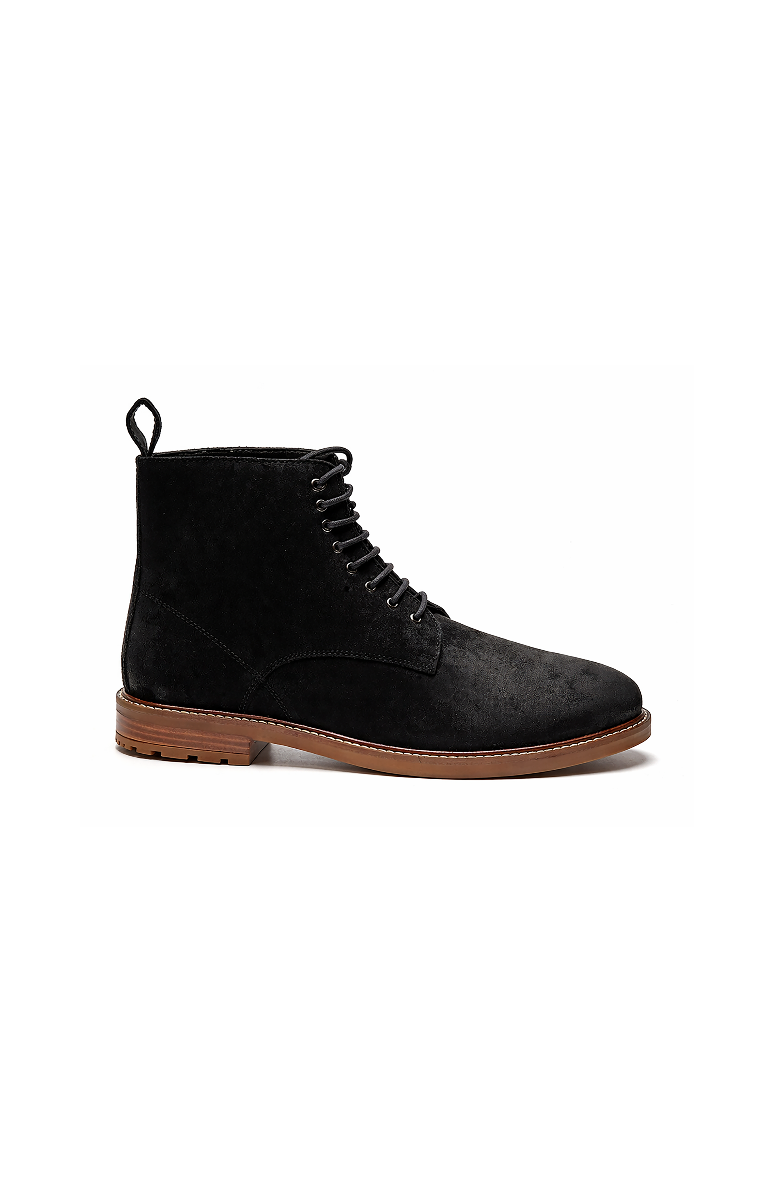 A. Veer Summit Lace-up Boot, Alternate, color, Black Leather