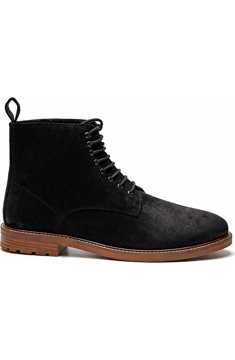 A. Veer Summit Lace-up Boot, Alternate, color, Black Leather