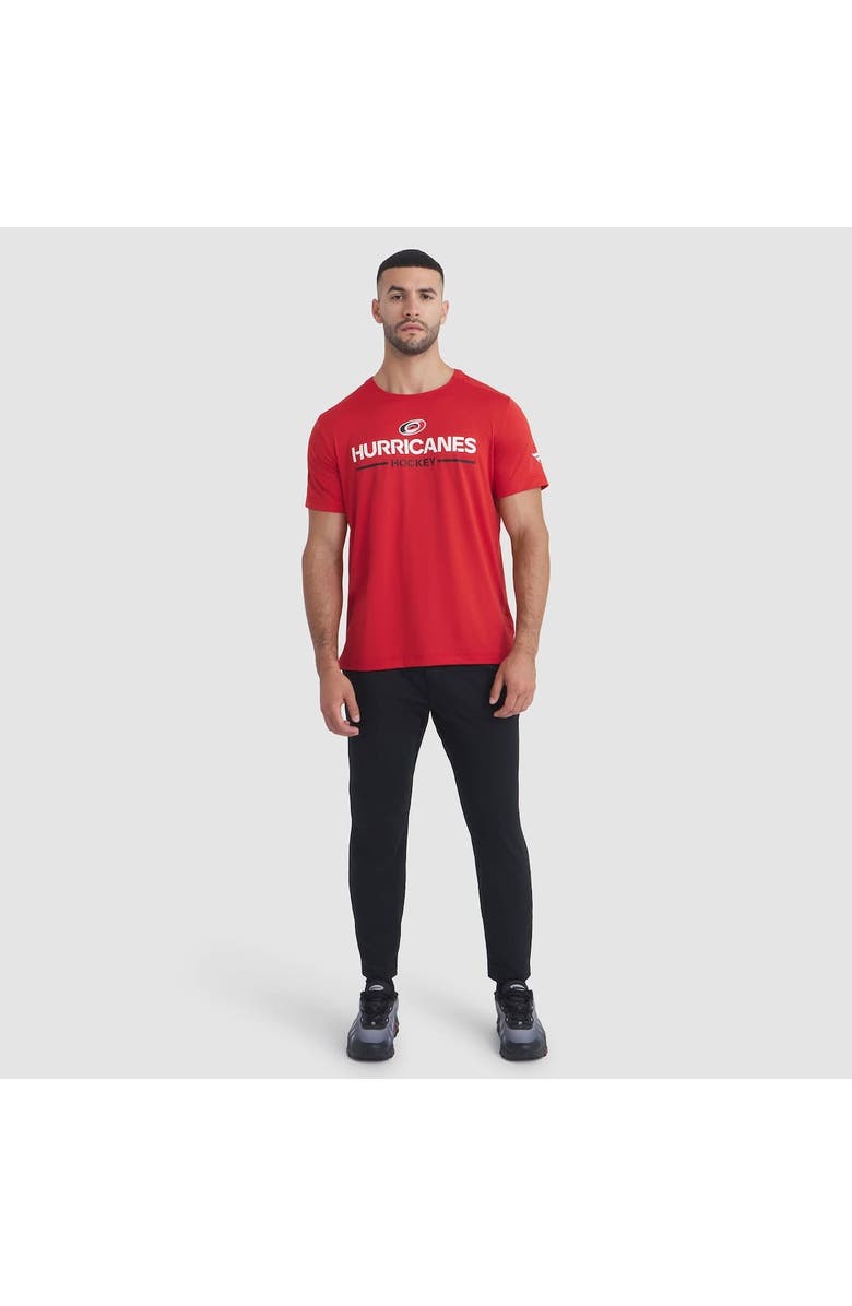 FANATICS Men
s Fanatics Red Carolina Hurricanes Authentic Pro Rink Tech T-Shirt, Alternate, color, Red