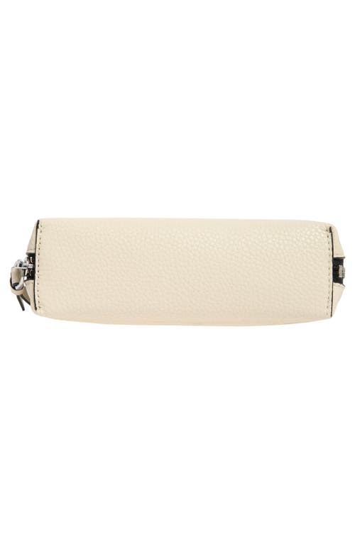 Marc Jacobs Small Leather Crossbody Bag In Marshmallow