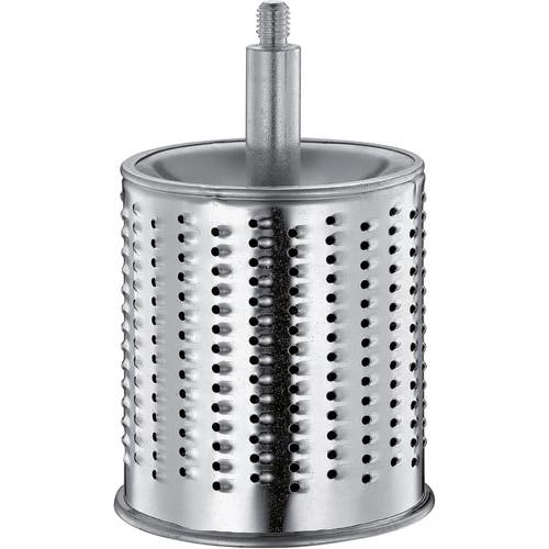 Zassenhaus Classic Drum Grater With Suction Base, 2 Grating Drums, Pestle, And Vegetable Cutter In Beige