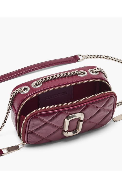 Marc Jacobs The Quilted Softshot Bag In Purple