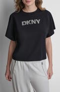 DKNY Art Deco Logo Graphic T-Shirt