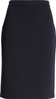 ST. JOHN Santiago Sweater Knit Skirt