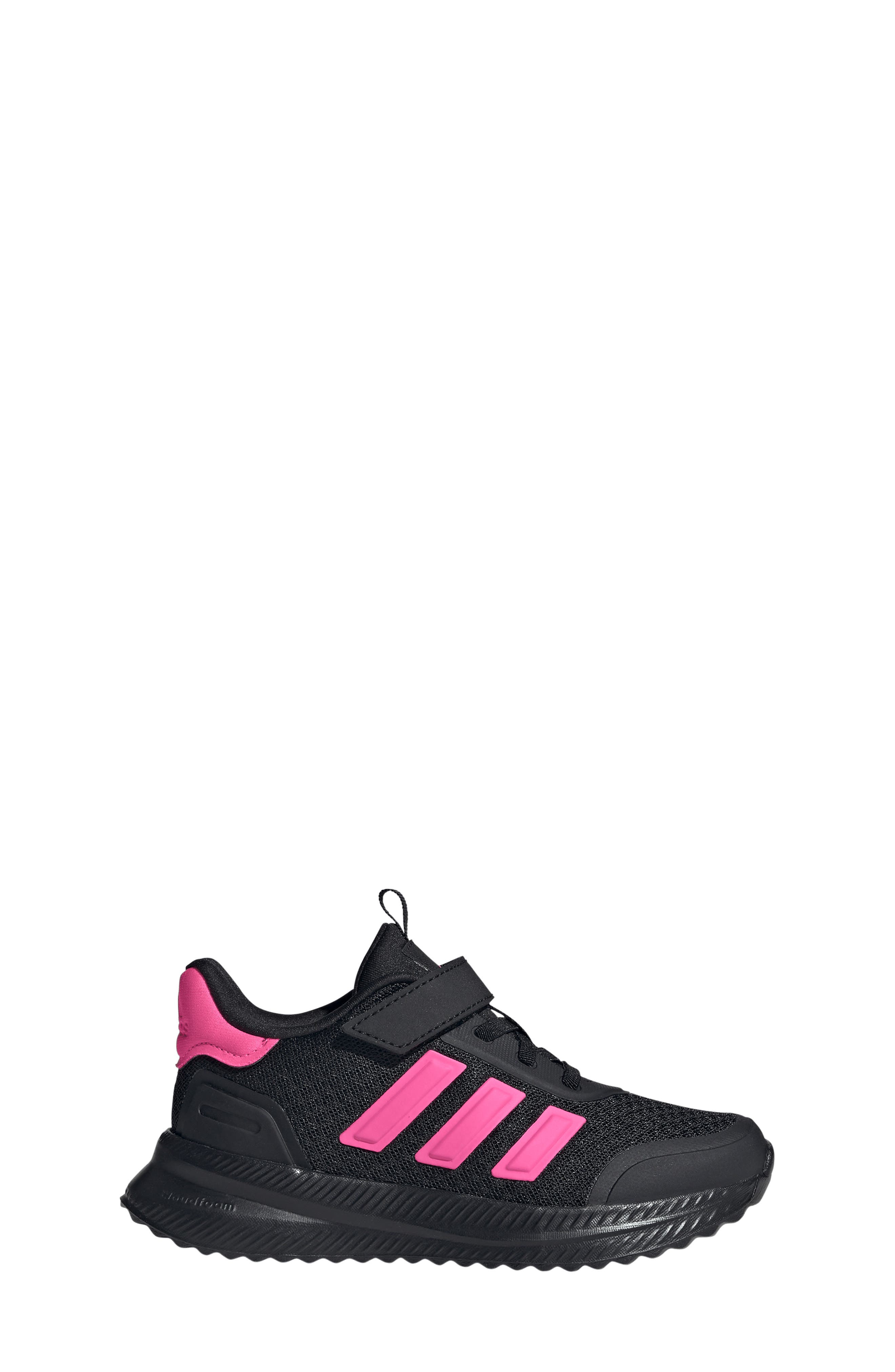 adidas Kids' X_PLR Path Sneaker, Alternate, color, Core Black/ Lucid Pink