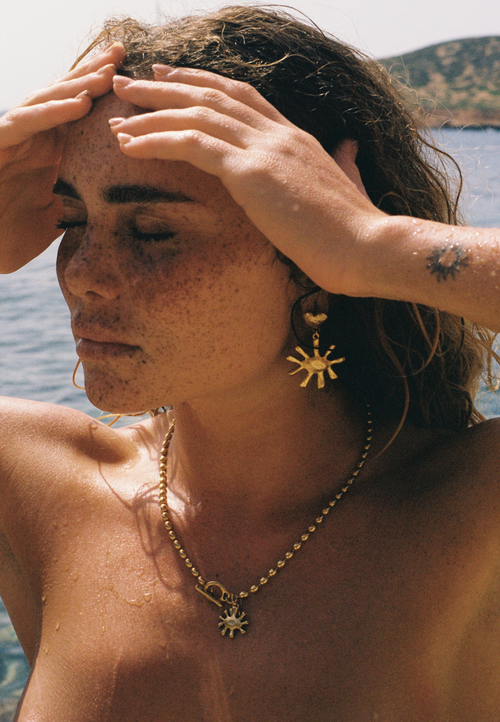 Sccollection Sofia Necklace In Gold