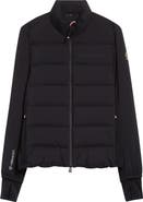 Moncler Araripe Mixed Media Down Jacket
