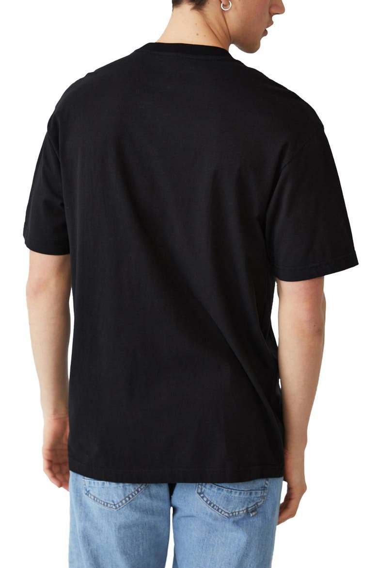 Organic Loose Fit T-Shirt, Alternate, color, BLACK