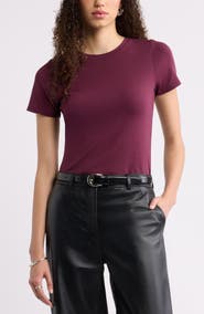 Nordstrom Pima Cotton Blend Crewneck T-Shirt