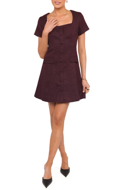 Sutton Tweed Minidress