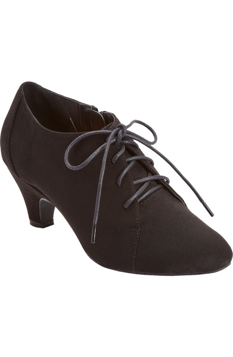 Comfortview The Gracen Shootie, Main, color, Black