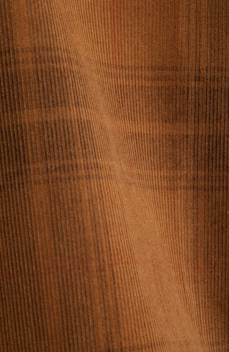 Carhartt Work In Progress Wilber Check Corduroy Button-Up Shirt, Alternate, color, Wilber Check, Hamilton Brown