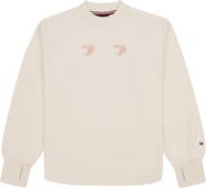Tommy Hilfiger Kids' Mock Neck Fleece Sweatshirt