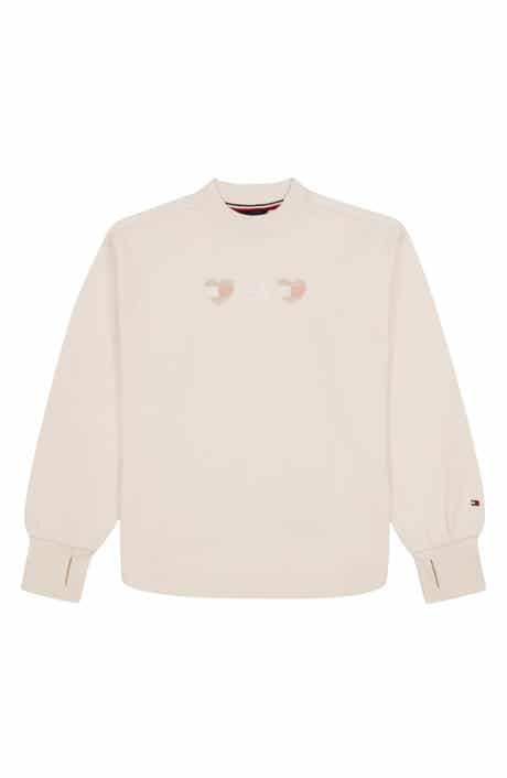 Kids' Mock Neck Fleece Sweatshirt