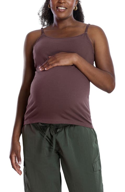 Clip Down Nursing Tank Top Cami