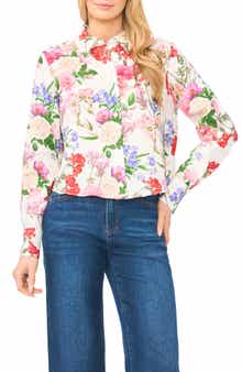 Erin Floral Linen Button-Up Shirt