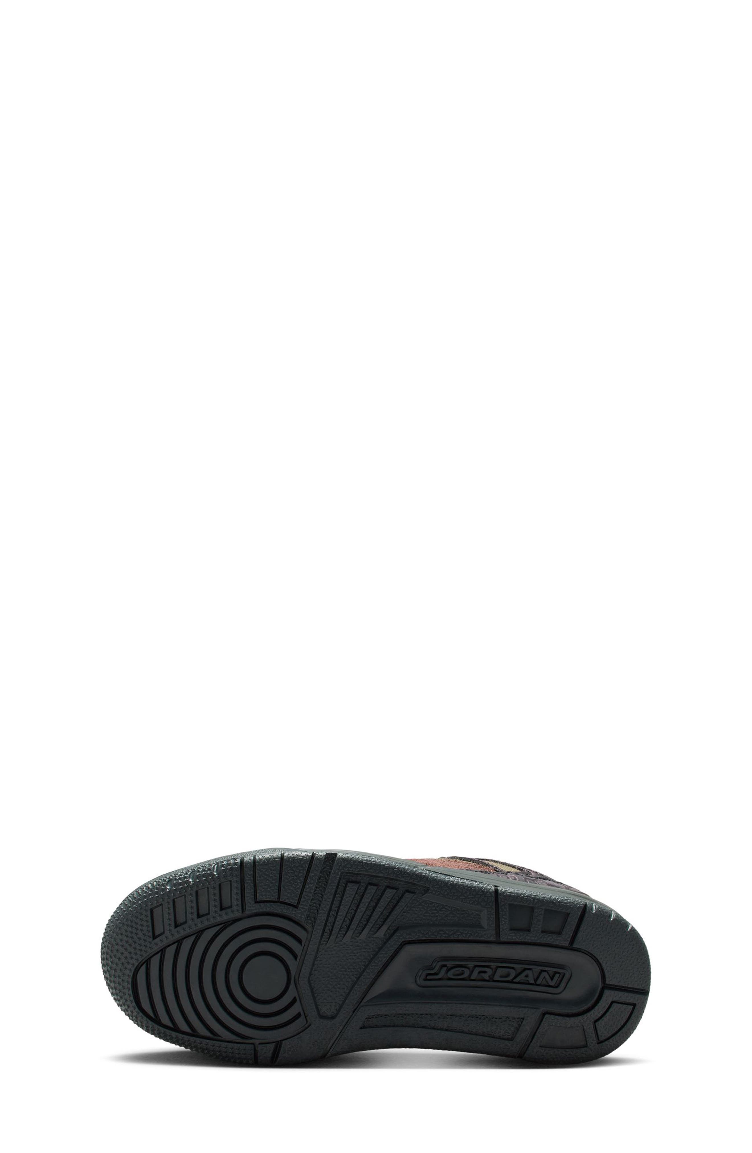 Jordan Kids' Spizike Low Sneaker, Alternate, color, Medium Olive/ Red/ Black