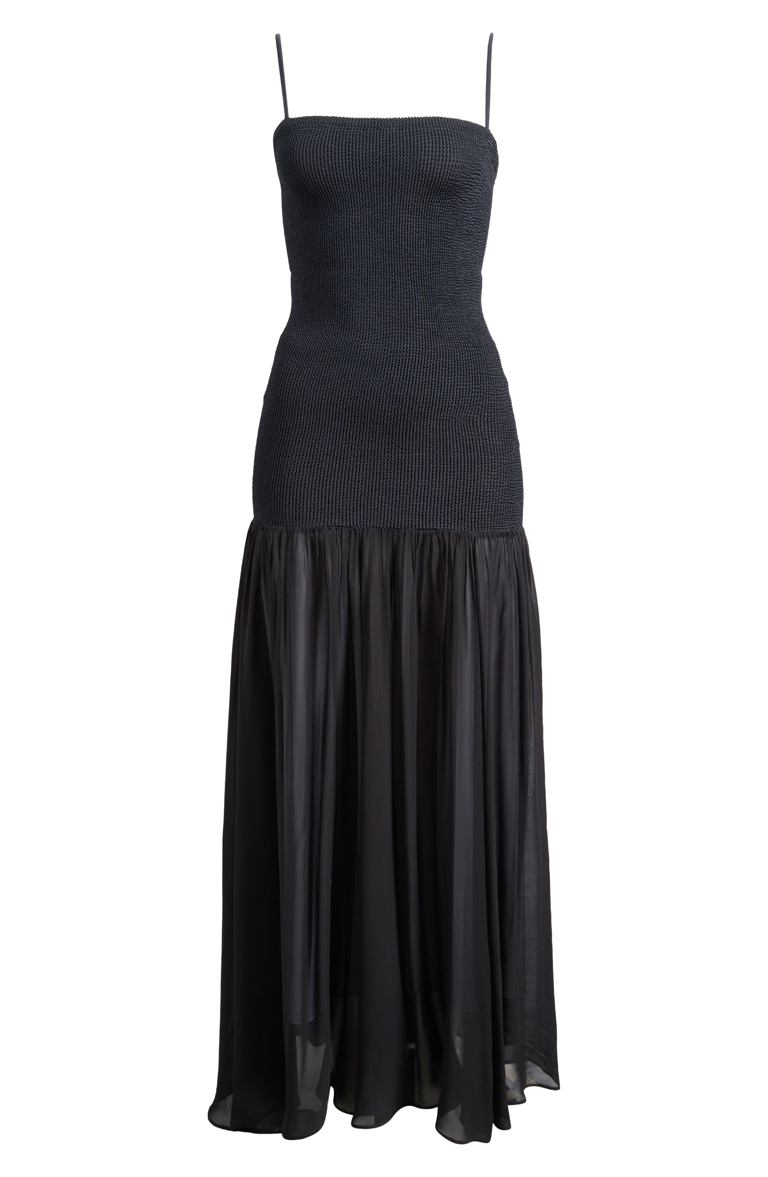 black maxi cover up dress Coolibar Women's Catalina Beach Cover-Up Dress UPF 50+, Black / S