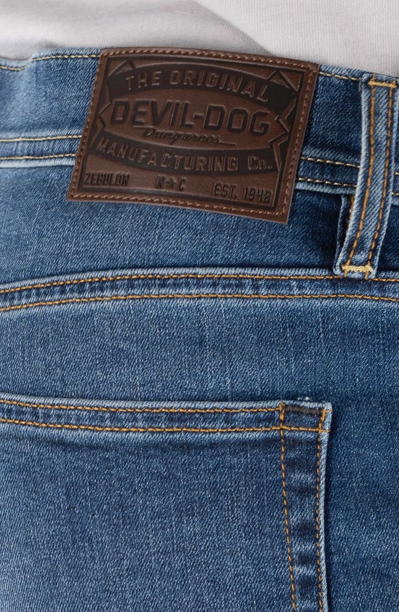 Devil-Dog Dungarees Relaxed Straight Leg Stretch Jeans, Alternate, color, Bryson City