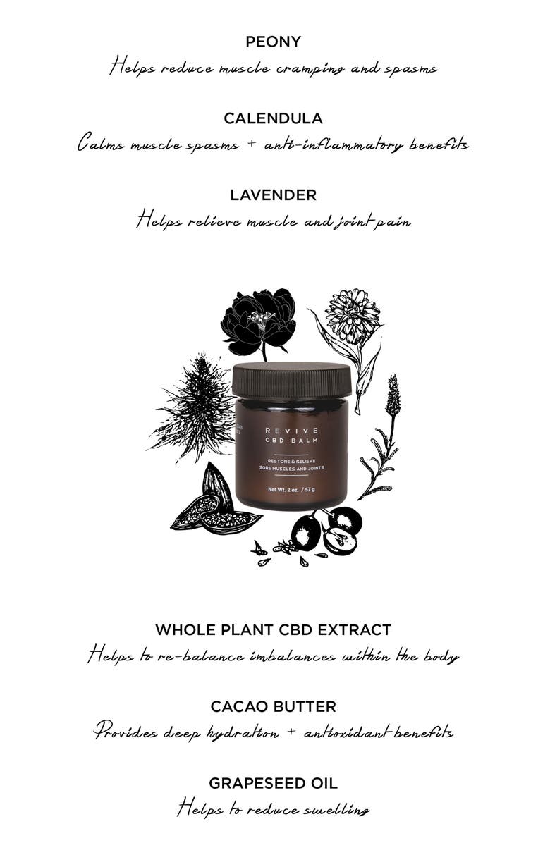 Leef Organics Revive CBD Balm, Alternate, color, 