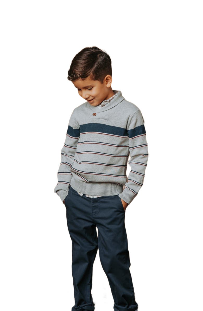 Hope & Henry Boys' Organic Shawl Collar Sweater, Kids, Main, color, 