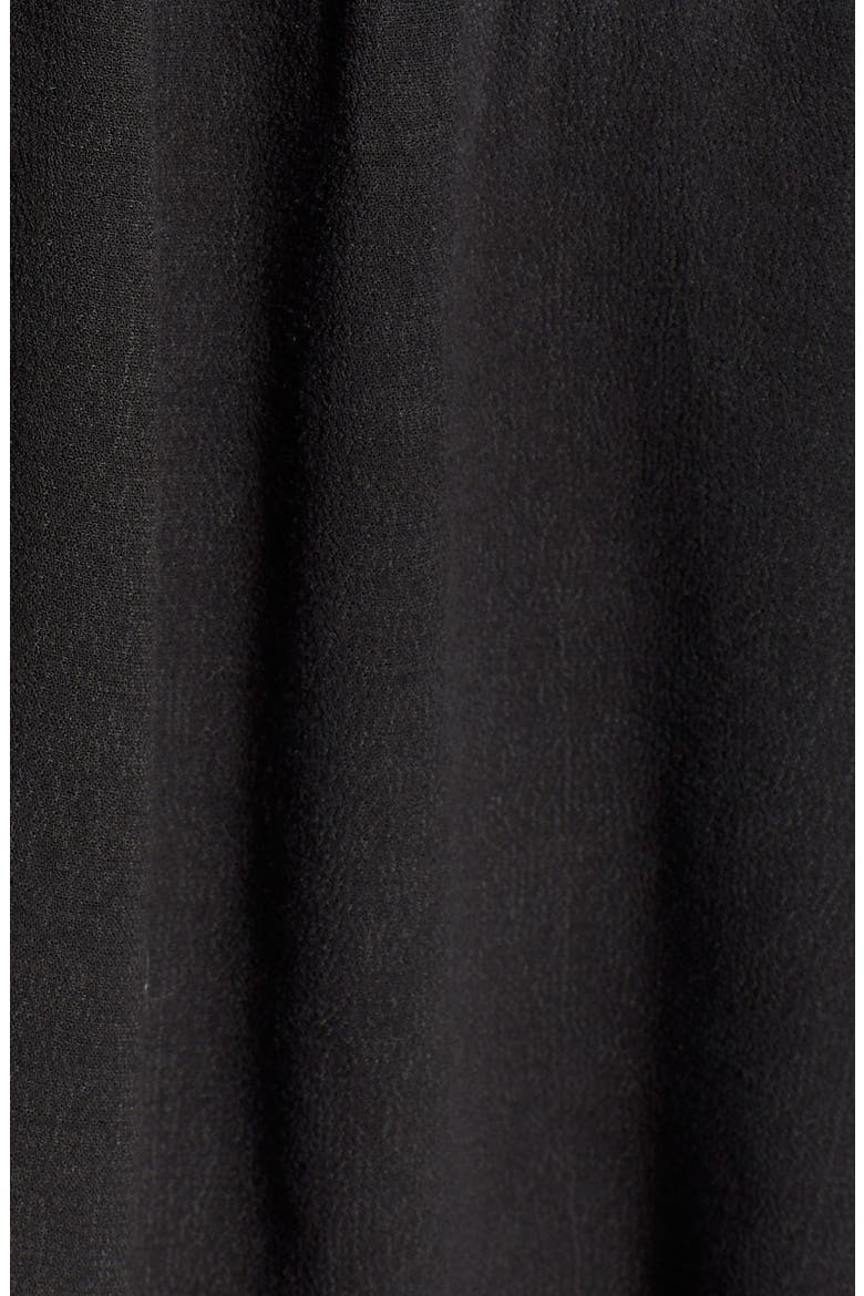 Washed Peasant Blouse, Alternate, color, WASHED BLACK